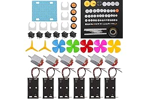 6 Set DC Mini Motor with DIY Plastic Gears Kit