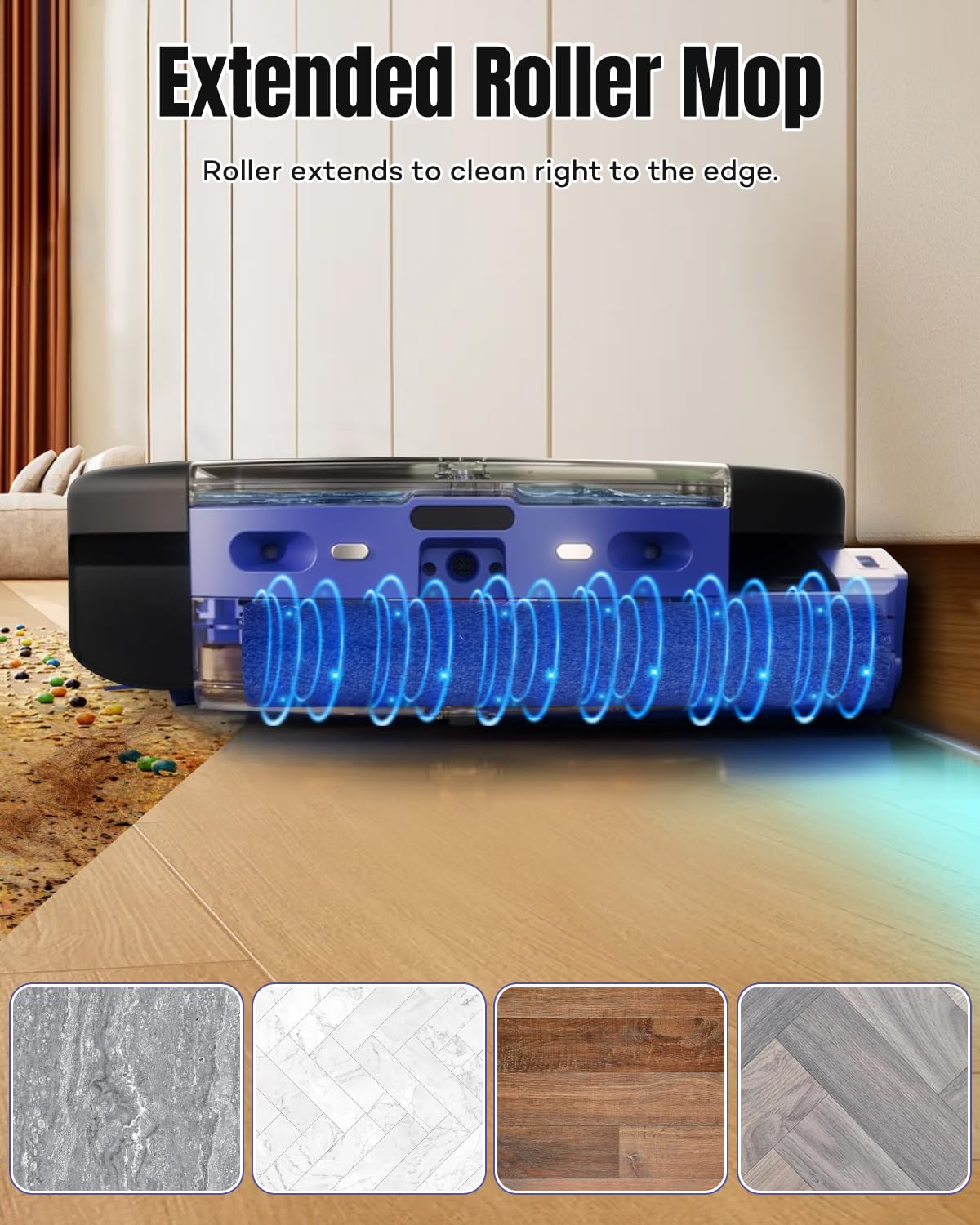 Chuancheng 16 accesorios para aspiradora Dyson Spot+ Scrub AI, robot aspirador húmedo y seco, pieza de repuesto con 2 cepillos de rodillo, 2 trapeadores de rodillo, 4 filtros HEPA, 8 cepillos