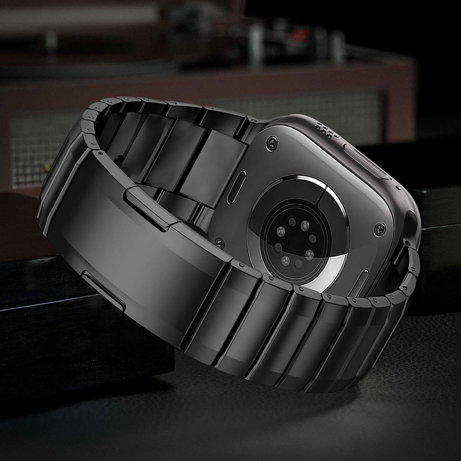 Metal Bands for Apple Watch Ultra 3/2 Band 49mm 46mm 42mm 40mm 44mm 41mm 45mm 38mm Men Women,Business Stainless Steel Strap Quick Release Wristband for iWatch Ultra Series 11 10 9 8 7 6 5 4 3 SE3/2/1 - Image 8