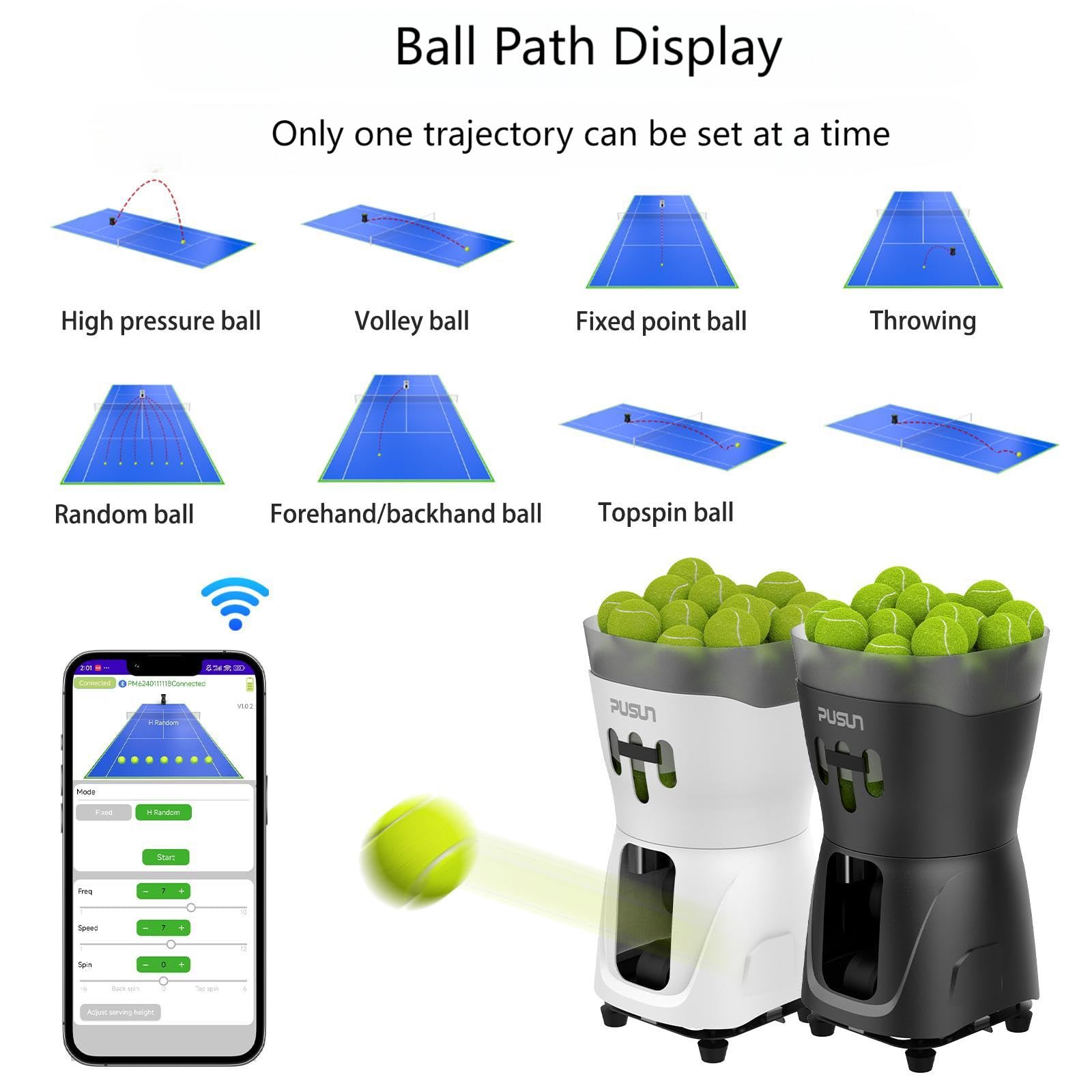 Amazon | テニスボールマシン PT mini pro 自動球出し機 充電式