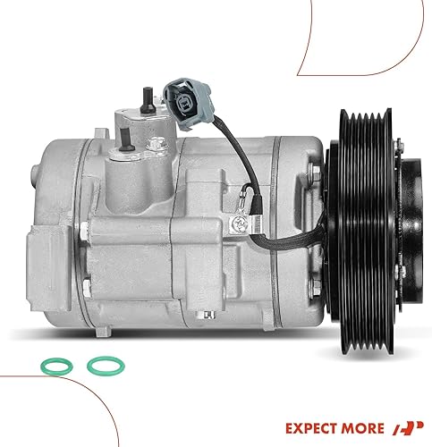 Miniatura 9 de A-Premium Compresor de aire acondicionado de CA con embrague compatible con Mazda 3 Sport 2010-2013, 5 2012-2015, 2.3L 2.5L, compresor HS18