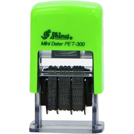 Trodat Printy 4810 Self Inking Date Stamp - Day, Months, (In Letters ...