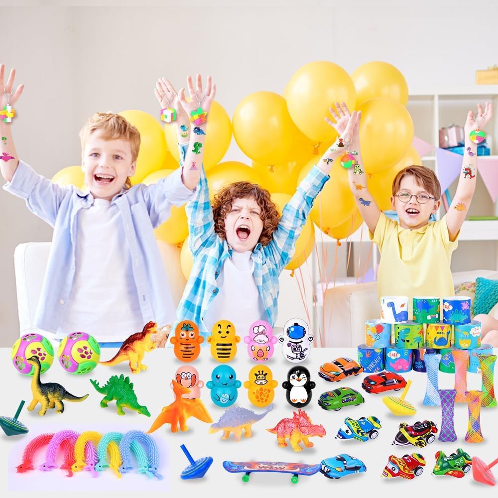 LATERN - 120 Pièces Fête Anniversaire - 20 Styles - Jouets Pinata Sacs Cadeaux Enfants