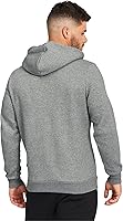 Vista 2 de PUMA - Sudadera con capucha para hombre Ess Fz Fl Us, Gris medio jaspeado