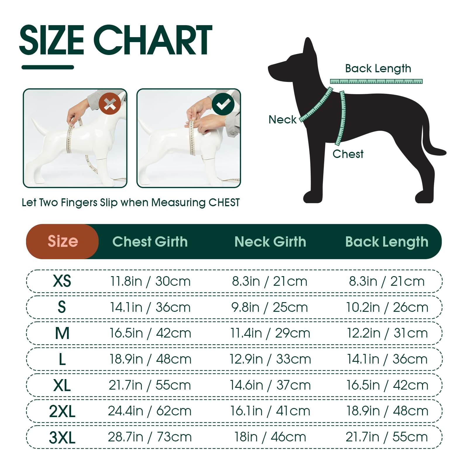 Kuoser Dog Jumper, Warm Dog Sweater, Dog Jumpers Medium Size, Dog Pyjamas, Dog Pyjamas for Medium Dogs Dog Onesie - Image 2