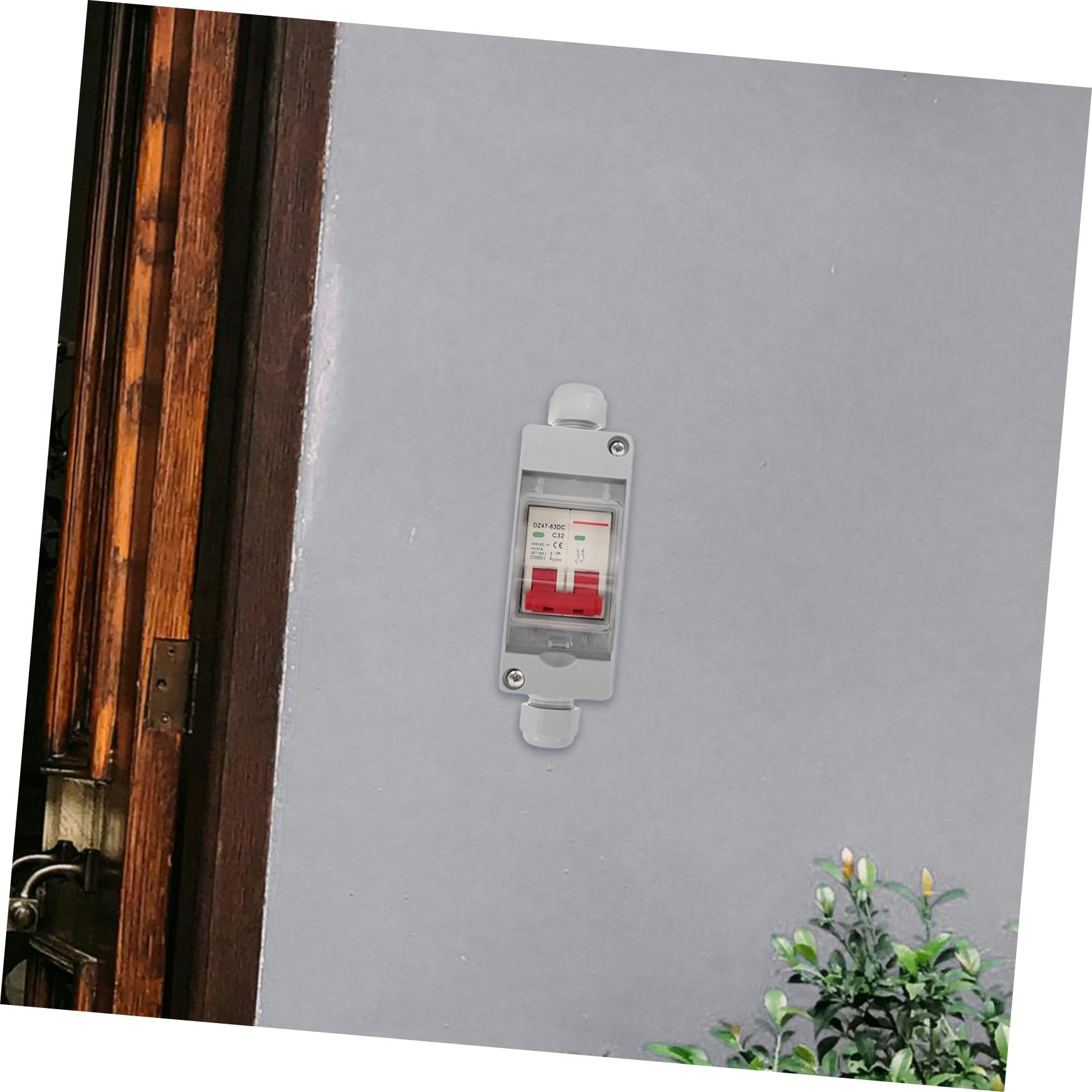 LIFKOME Boîte De Jonction Solaire Boîte Électrique Plastique De Distribution Résistante Aux Intempéries