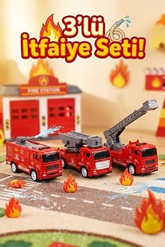 3l  Metal  ek B rak  tfaiye Araba Seti - Dayan kl  Diecast Oyuncak  tfaiye Ara lar