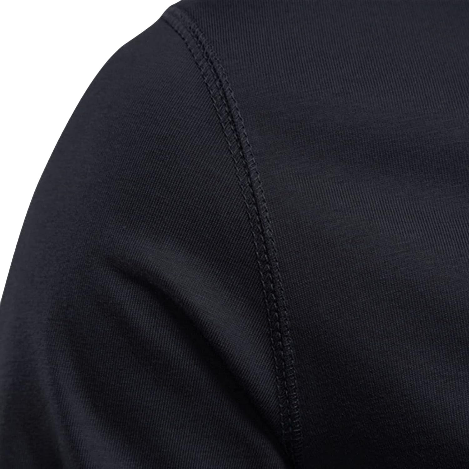 Men Long Sleeve Cotton Henley Shirs Lightweight Casual Soild Button Basic T Shirts Fashion Slim Fit Pullover Top