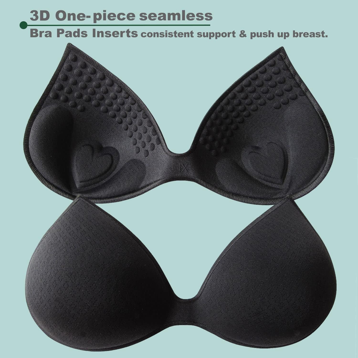 Pushup Bra Pads for Sports Bra Pads Inserts Replacement Pads for Bra Cups Inserts for Swimsuits