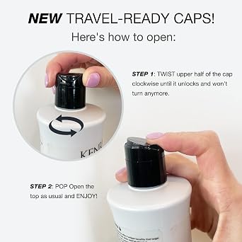 Kenra Triple Repair Shampoo | Targets & Repairs Weak or Broken Bonds | Split Ends | Damaged Hair | Bond Builder | Sulfate-Free