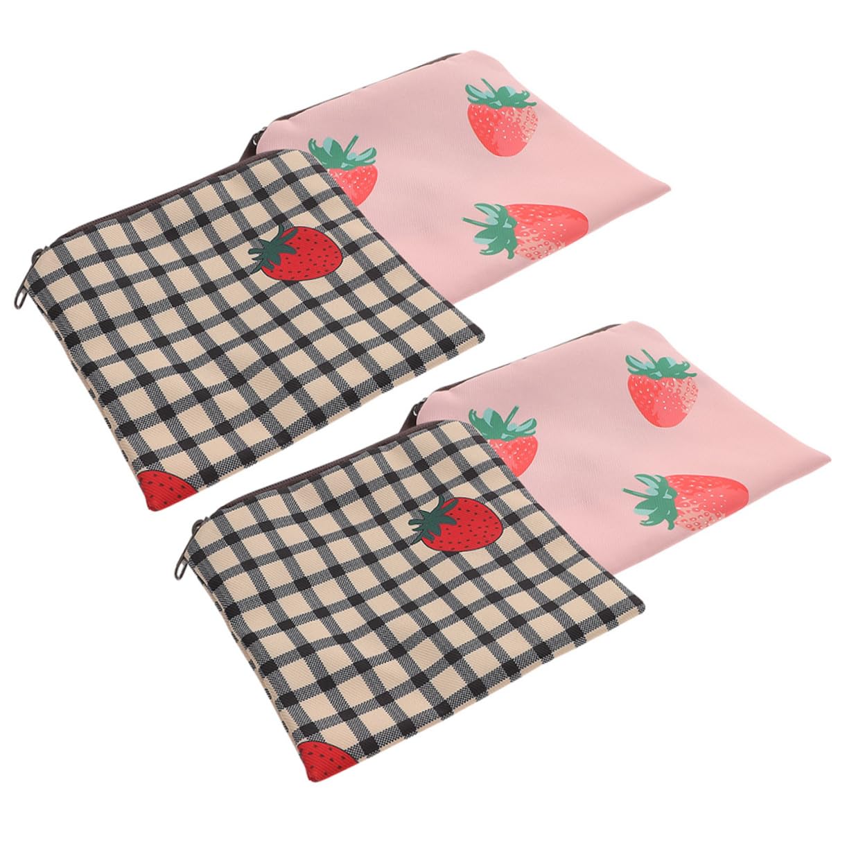 FRCOLOR 16 Stk Aufbewahrungsbeutel Für Damenbinden Süße Handtaschen Münzwechseltaschen Mini-nasstasche Mädchen Handtasche Behälter Für Menstruationspads Tragbare Periodentasche Polyester