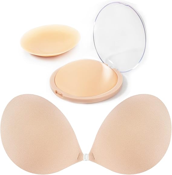 Niidor Adhesive Bra Strapless Sticky Invisible Silicone