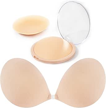 Amazon.com: Niidor Adhesive Bra Strapless Sticky Invisible Silicone