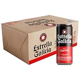 Estrella Galicia - Especial, Cerveza Lager, 24 Latas x 33 cl 330.00 ml (Paquete de 24)