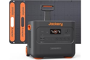 Jackery Solar Generator 2000 Plus 400W for Warehouse Clearance