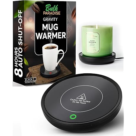 Cozy Desk Buddy: Coffee Mug Warmer for Warmth and Productivity