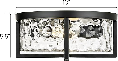 Vista 12 de Lámpara de techo de cocina, lámpara de techo empotrada de 13 pulgadas, moderna lámpara de techo cerca del techo, lámpara de techo empotrada
