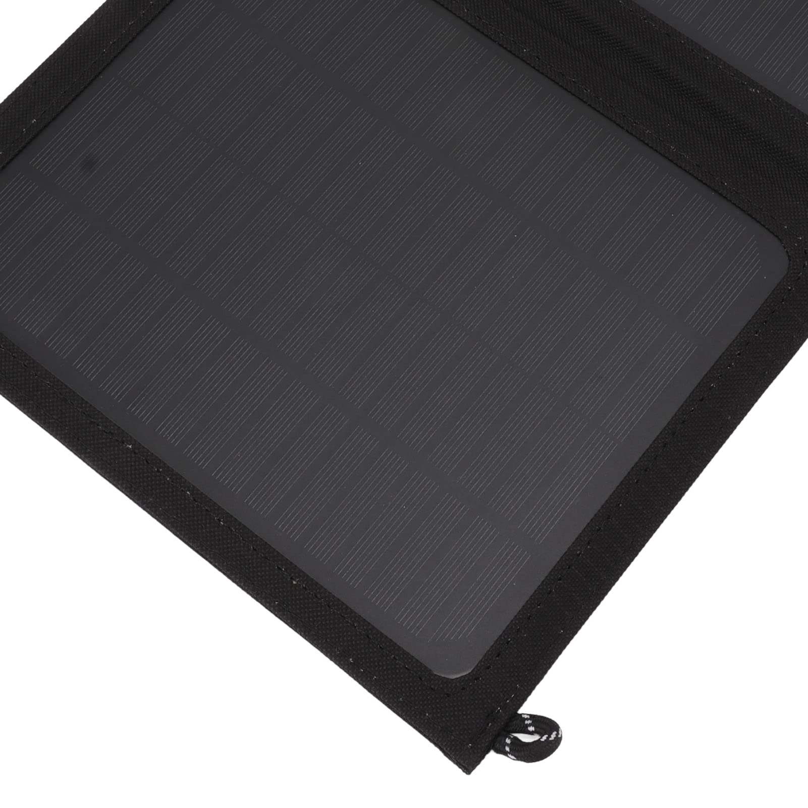 Generic Cargador Portátil con Panel Solar Plegable de 30W para Acampar Al Aire Libre Viajes Silicio Monocristalino Negro 1 Unidad