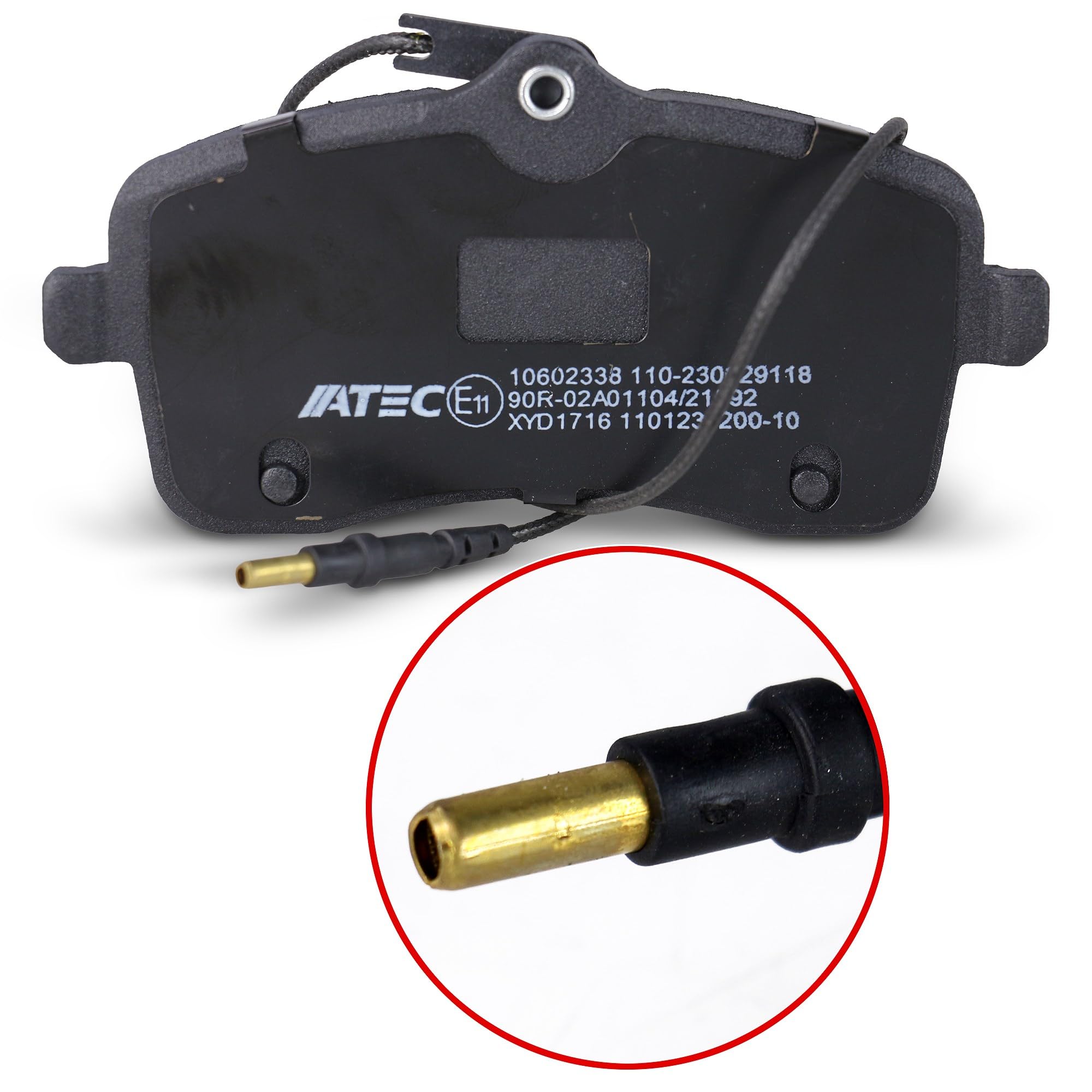 BESTPRICE Juego de frenos incl. discos de freno delanteros Ø 283 mm + traseros Ø 268 mm + pastillas de freno delanteras y traseras, compatible con PEUGEOT 407 (6D_), 407 Coupé (6C_), 407 SW (6E_)