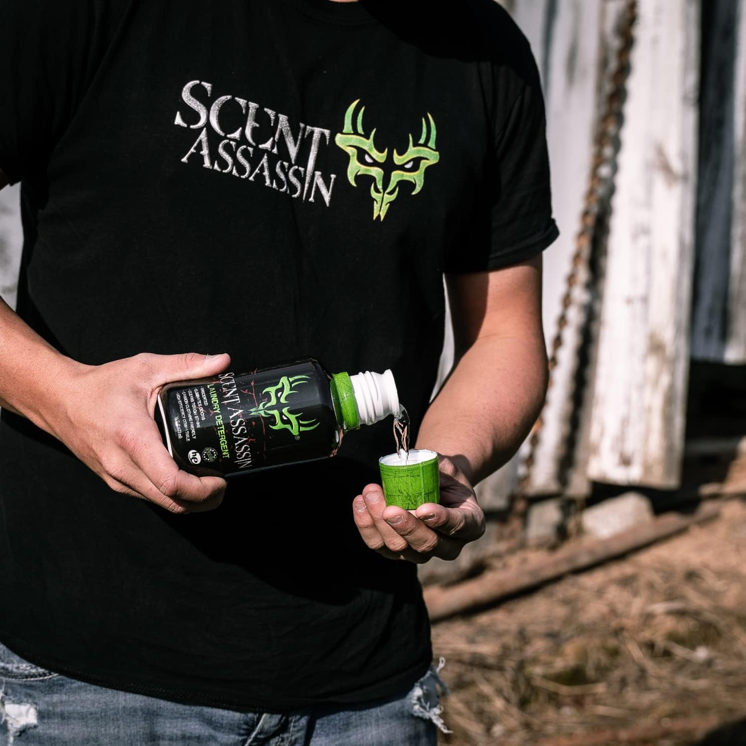 Scent Assassin Laundry Detergent - Unscented - 16oz - Scent Free Laundry Detergent - Hunting Detergent - Hunting Scent Eliminator - Scent Away for Hunting and Camping - Image 8