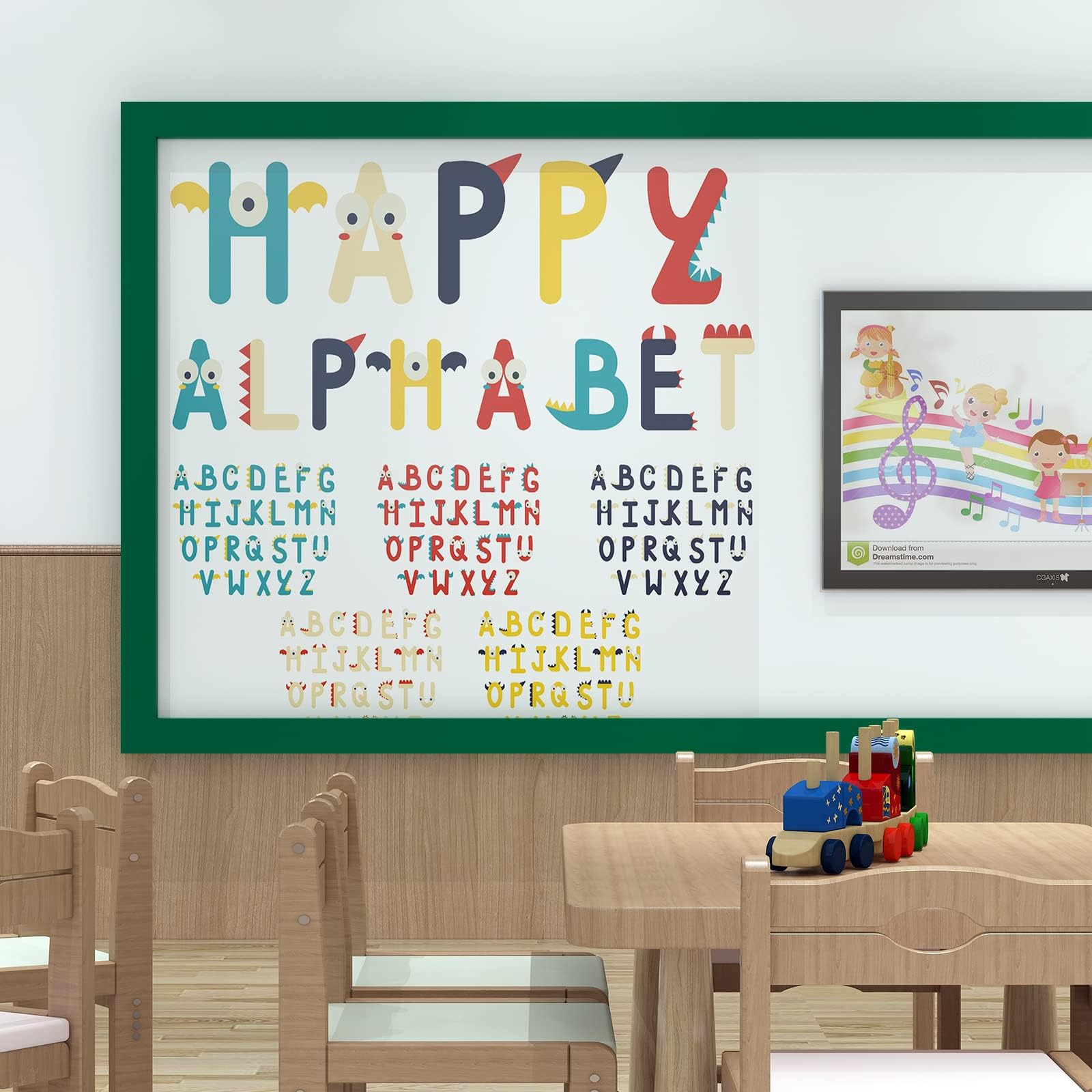 YENHOME Bordo Carta da Parati Adesiva Verde Scuro Impermeabile 7.6x600cm Bordo Adesivo per Parati PVC Verde Tinta Unita Muro Decorativa Adesiva Della Porta Decorazione Bagno Soggiorno