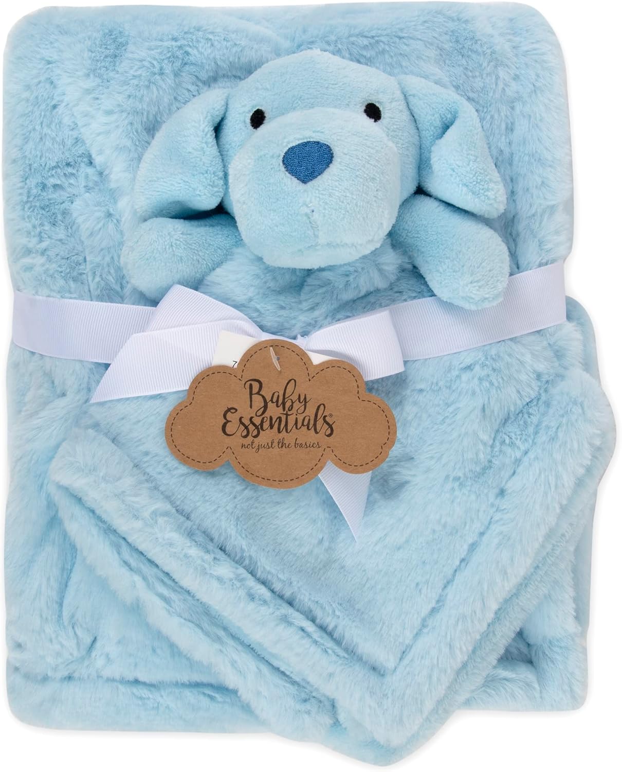 Baby Blanket with Matching Stuffed Animal Lovey for Baby