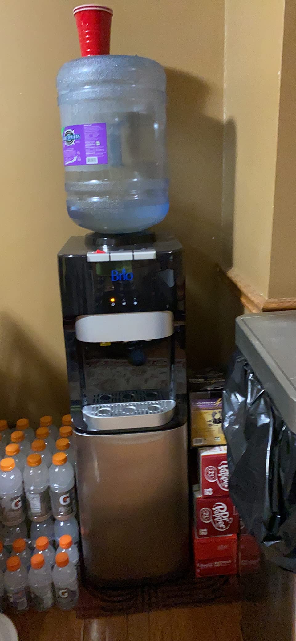 35/mo Finance Brio Essential Series Top Loading Water Cooler