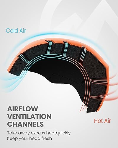 Vista 133 de OutdoorMaster Kelvin - Casco de esquí y snowboard para hombres, mujeres y jóvenes Gris