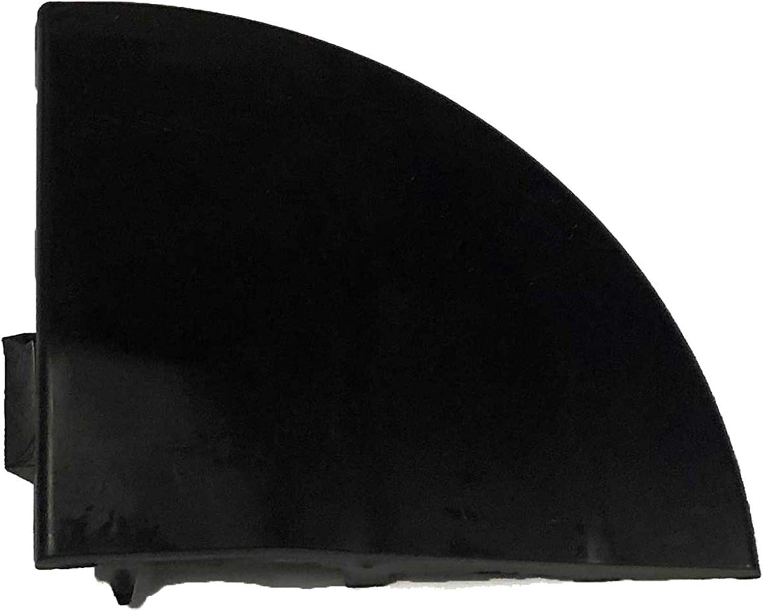 Edge Pieces for Nitro Interlocking Garage Floor Tiles | Ramped Edges for Our Plastic Floor Tiles to Build Smarter Garage, Workshop, Shed, or Trailer | Black, Corners