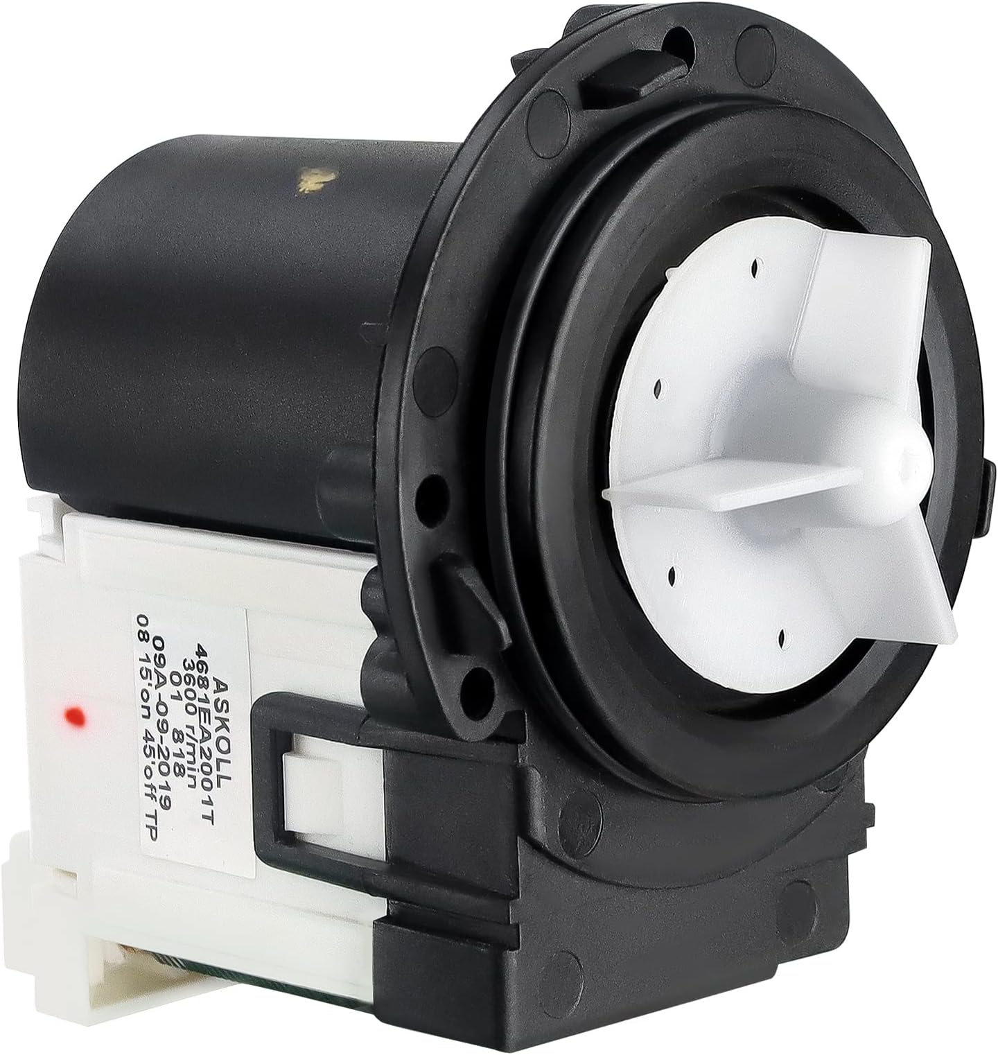 Upgraded 4681EA2001T Washer Drain Pump Motor OEM by Techecook - Fit for Kenmore & LG Washing Machine wm2101hw wm3270cw wm3770hva wm3170cw wm2650hwa -Replace AP5328388 4681EA1007G 4681EA1007D PS3579318