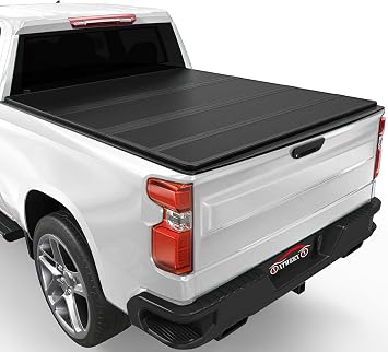 Hard Quad-Fold Tonneau Cover Fits 2004-2007 Silverado Sierra 1500 | Hard quad-fold truck bed cover 5.8FT fit for 2004-2006 Silverado/Sierra 1500 2007 Classic