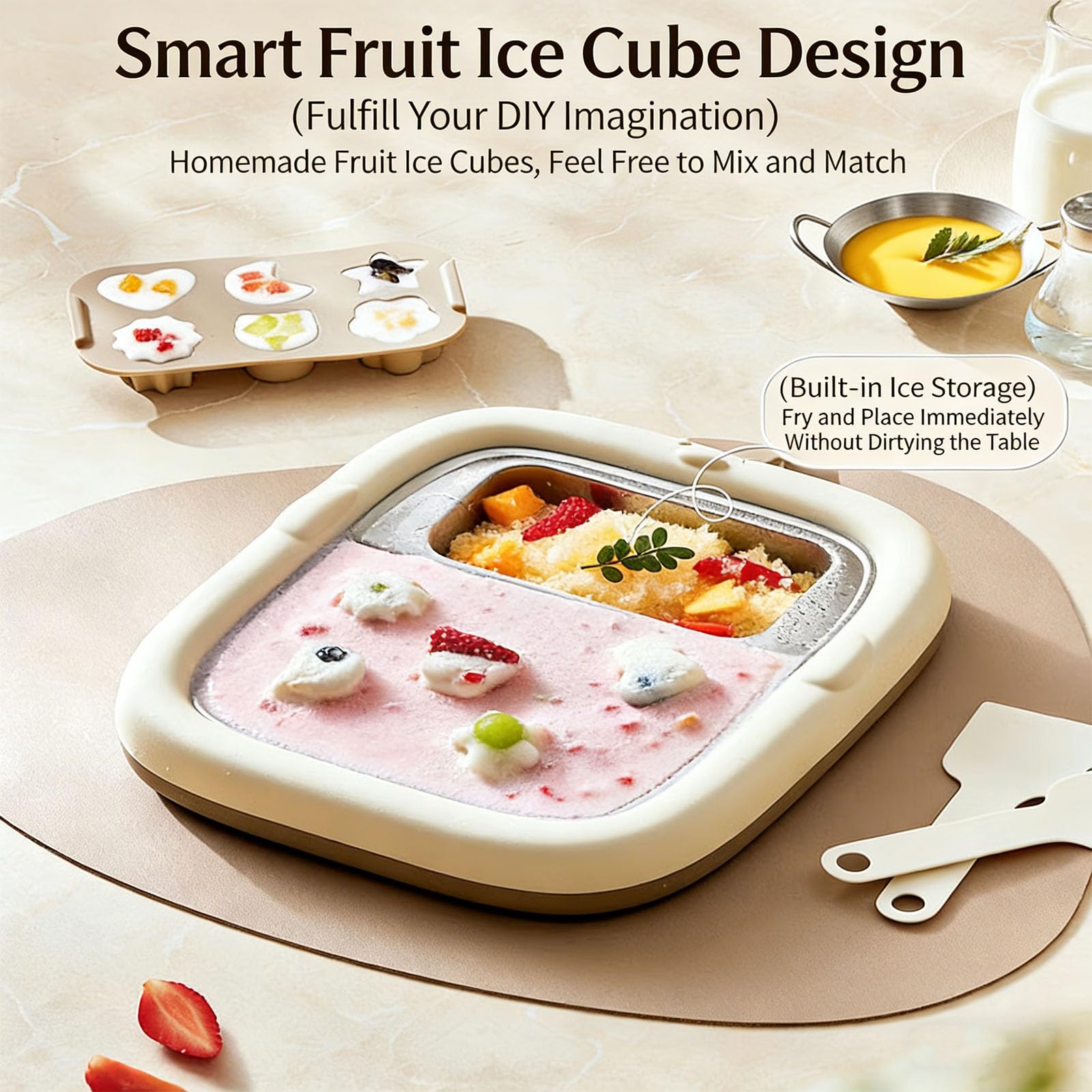 Máquina para hacer yogurt de alta calidad con acero inoxidable resistente para postres rápidos en la cocina
