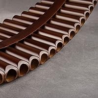 Vista 8 de 22/25 tubos C Key Profesional Pan Flauta China Tradicional Instrumento Musical Tubos de Pan Tubos Fácil de Aprender con Exquisitas Tubos de Pan