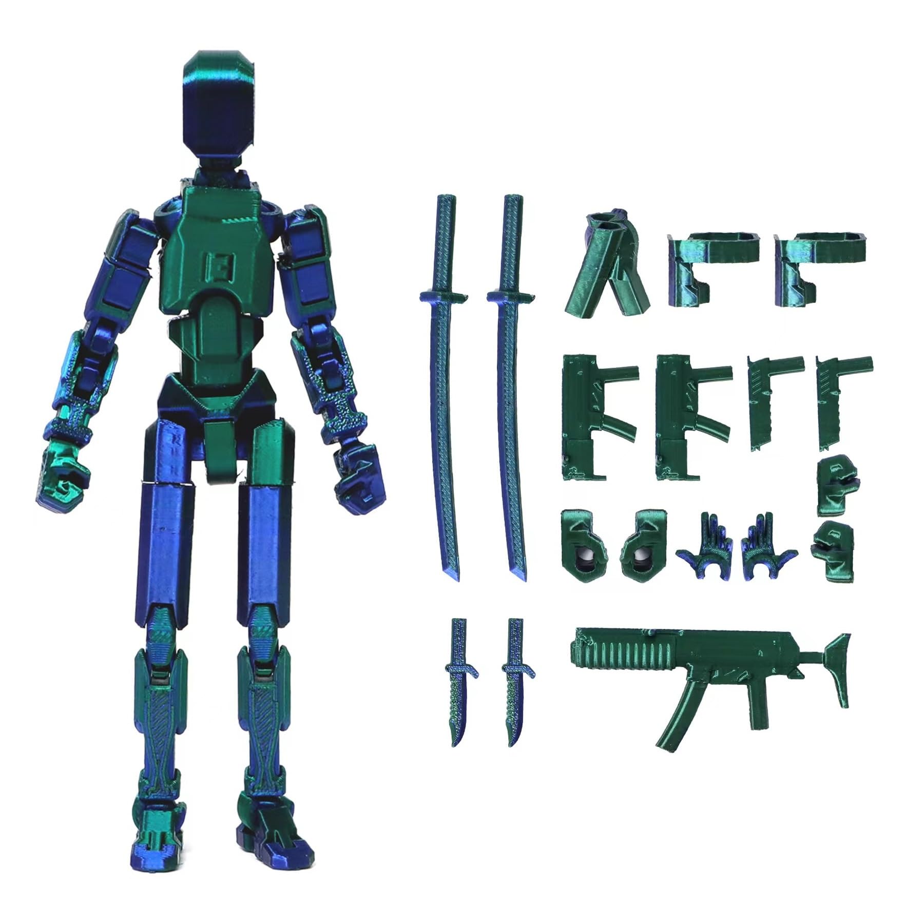 Amazon.com: FoxVilla Assembly Completed T13 Action Figure, Titan