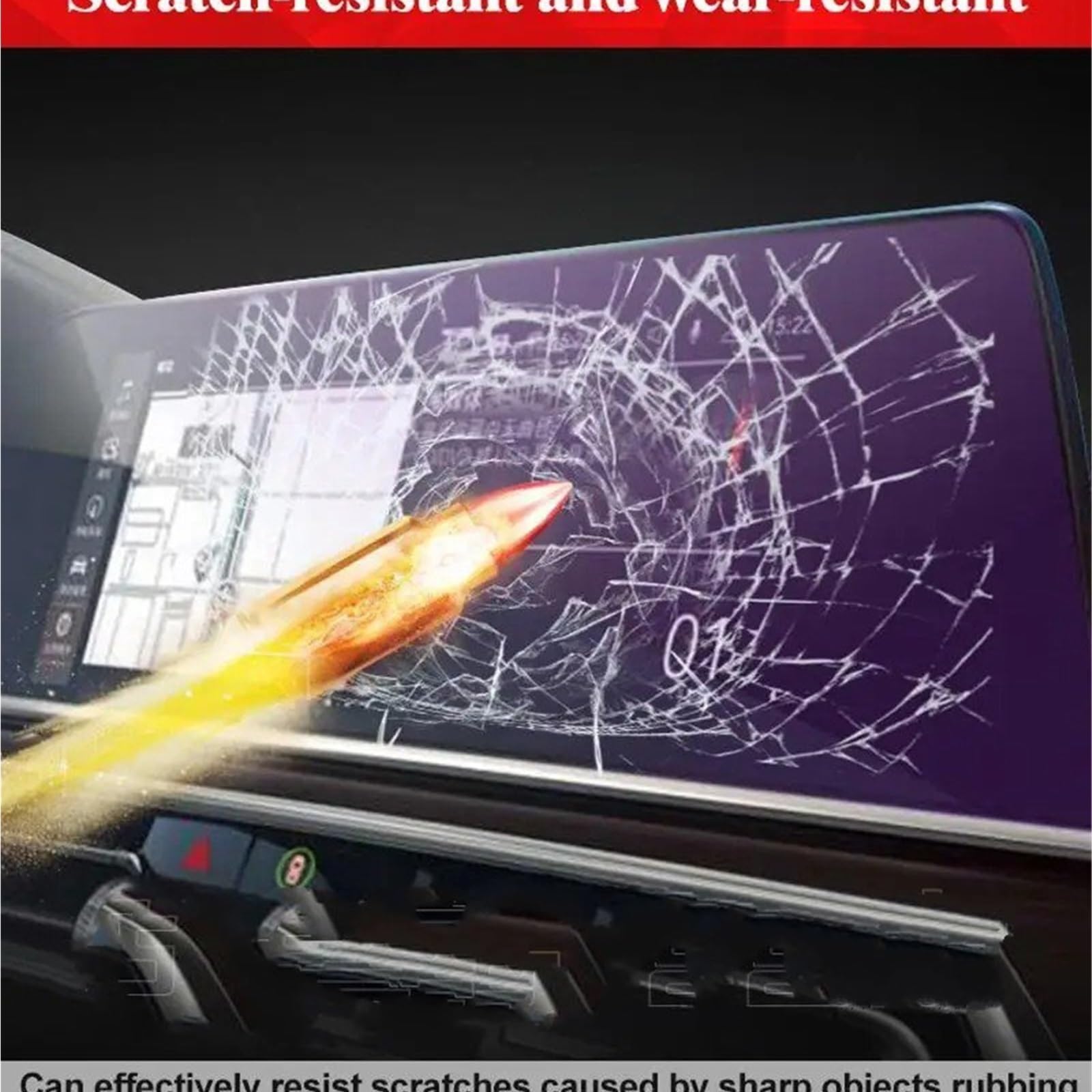 Osłona ekranu Geely Tugella FY11 2019 nawigacja GPS