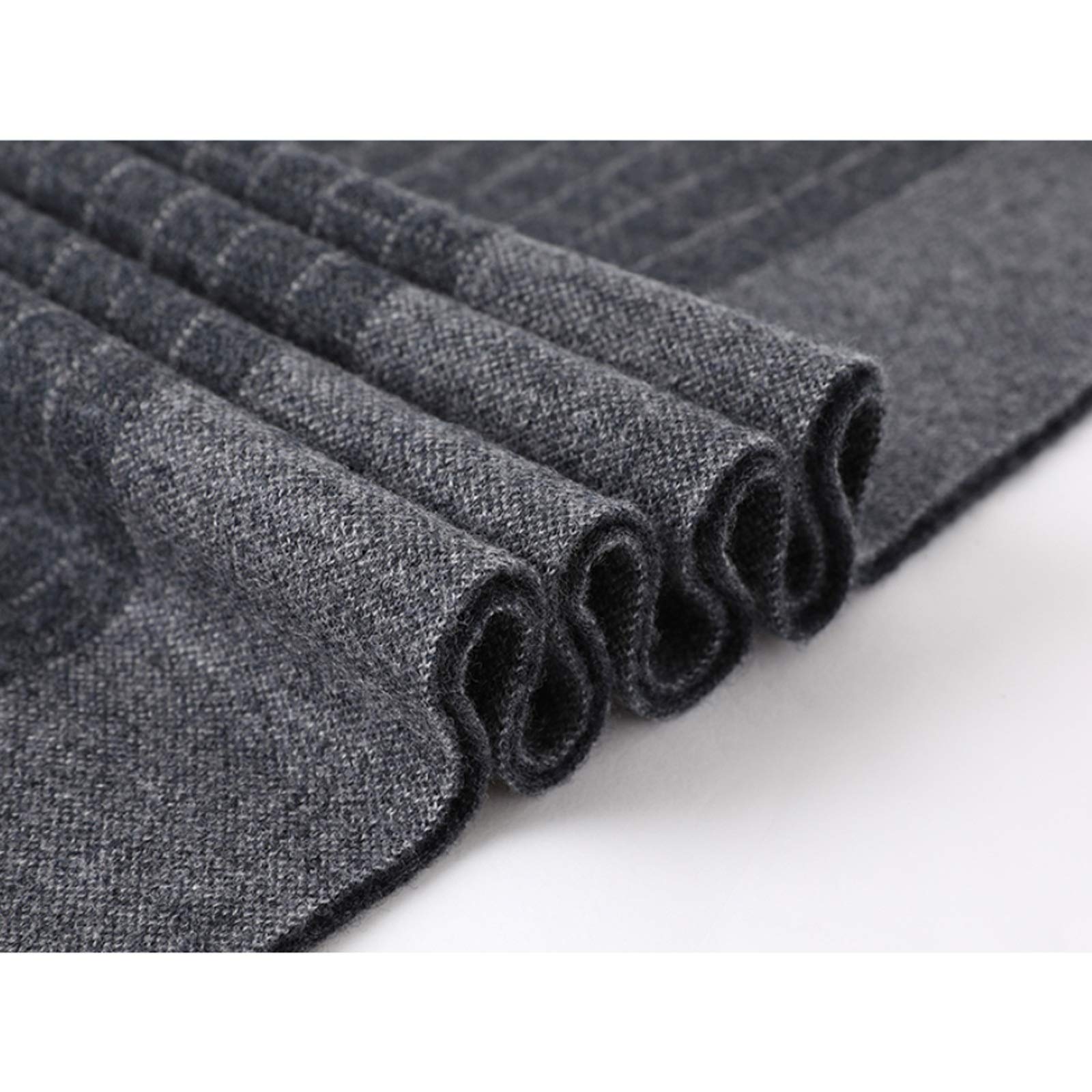 Scialle Stola Sciarpa da uomo in pura lana 100% inverno moda scozzese sciarpe calde e spesse confezione regalo di fascia alta regalo adatto for il fidanzato Moda Autunno Inverno Caldo ( Color : Bruin