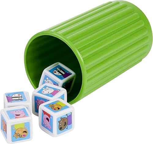 Miniatura 9 de Hasbro Gaming Yahtzee Jr.: Peppa Pig Edition Juego de mesa para niños de 4 años en adelante, juego de contar y emparejar para preescolares