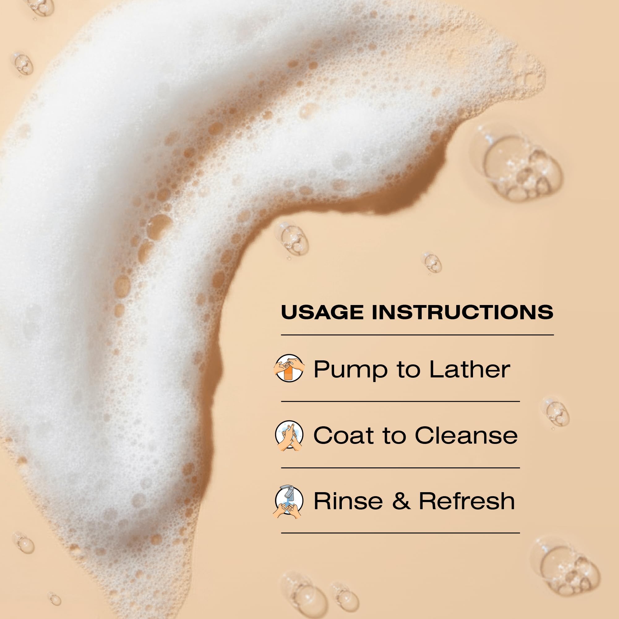 Beco Moisturising Foaming Handwash-Mahogany Teakwood | Refill Pack - 700 ml | 8-hr moisture lock | Natural, Paraben free, Chemical Free | Kills 99.9% germs, Safe for all Skin types 4
