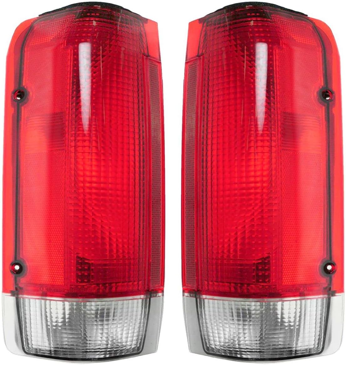 AM Autoparts Taillights Taillamps Rear Brake Lights Pair