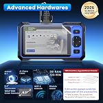 OBD2 Scanner, MUCAR 632 Elite AI-Assisted Bidirectional Scan Tool, 15 Reset Services Oil/TPMS/EPB/BMS/SAS/Brake/Throttle Car Scanner Diagnostic Tool, AutoAuth FCA, CANFD, AutoVIN, Lifetime Free Update