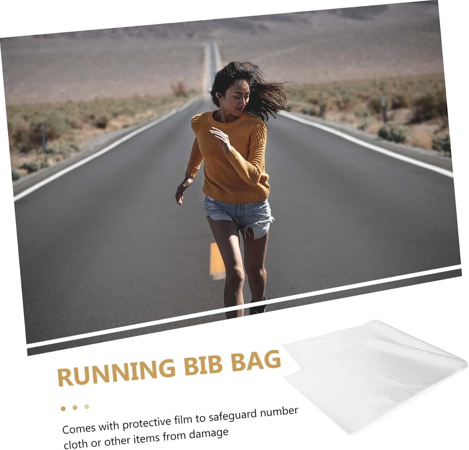 100pcs Clear Running Bib Holder Transparent Race Bib Storage Bags for Displaying Marathon Numbers Durable Material Convenient Protection for Runners and Event Participants