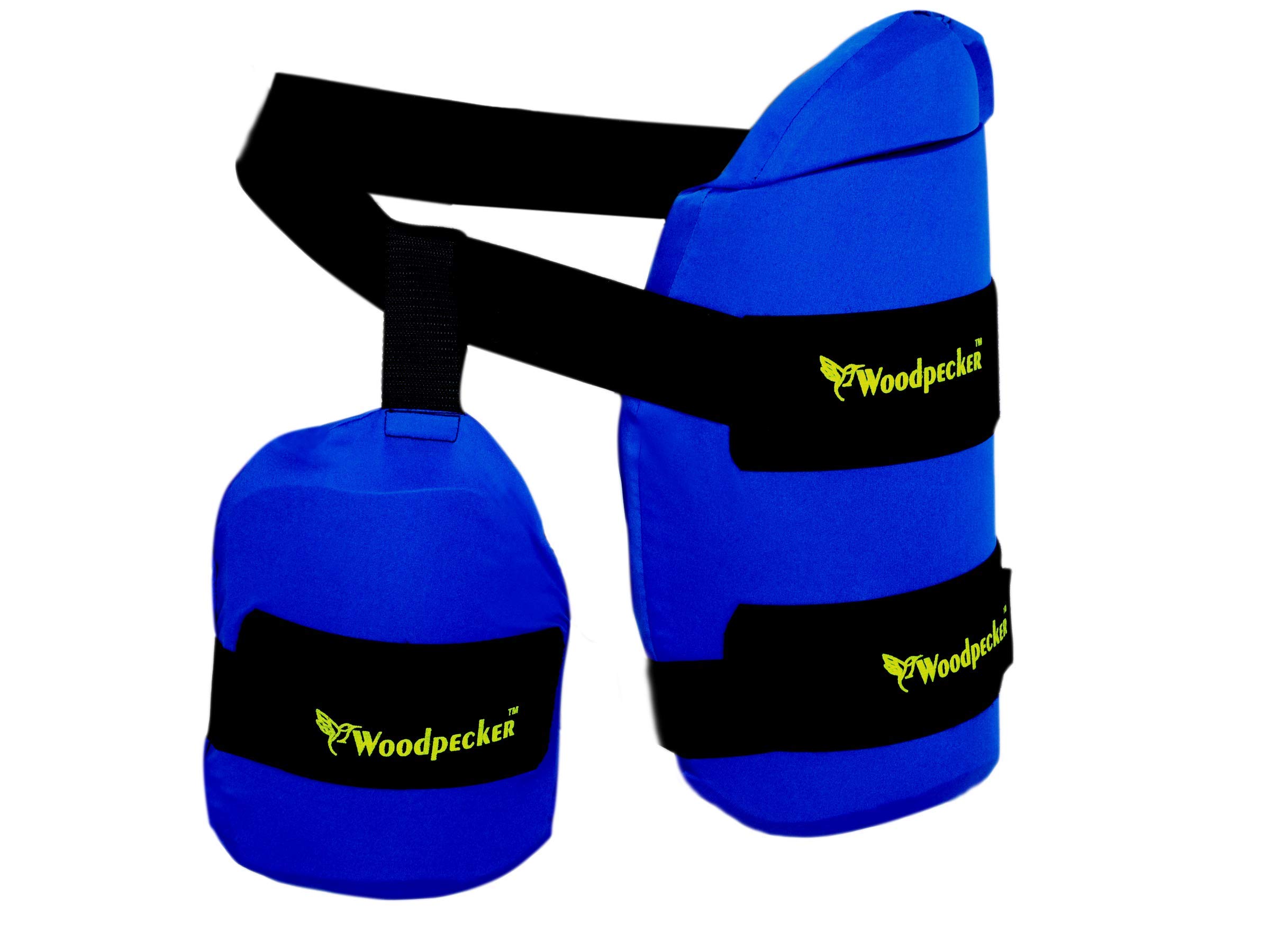 Woodpecker Right Hand Thigh Guard for Cricket (Blue, Regular)