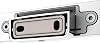 KEUCO Moll Toilet Roll Holder Open Shape Chromed Metal Made in Germany Swivelling Includes Screws and Dowels Toilet Paper Holder for Drilling