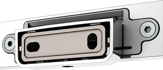 KEUCO Moll Open Shape Chrome Metal Toilet Roll Holder