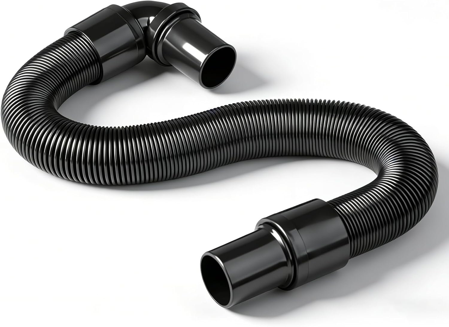 103048 Static-Dissipating Backpack Vacuum Hose with 1-1/2-inch Cuffs Fit for ProTeam Super Coach, Mode 6 and other Models Backpack Vacuum Hoses Replacement (Stretchable)