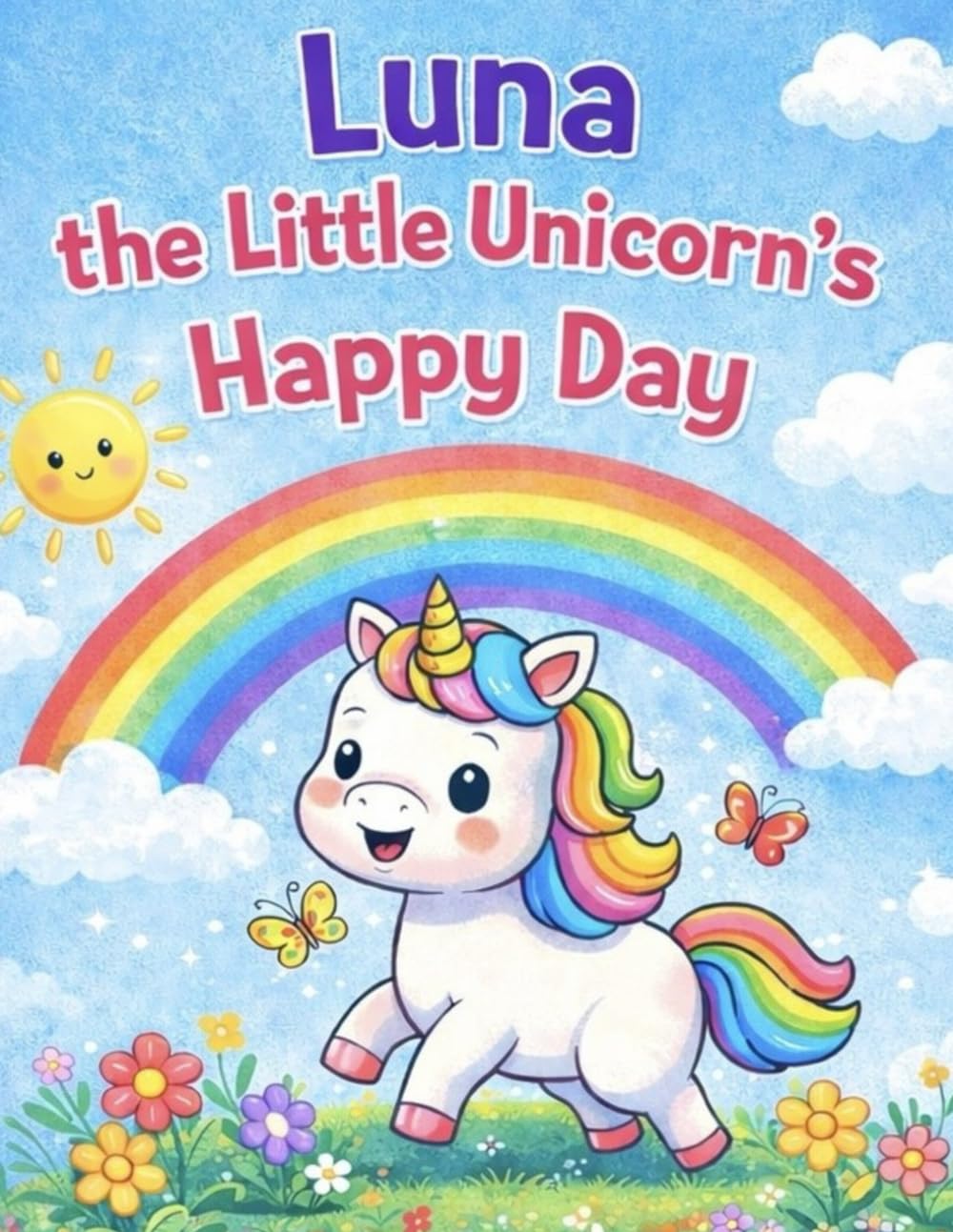 Luna the Little Unicorn's Happy Day
