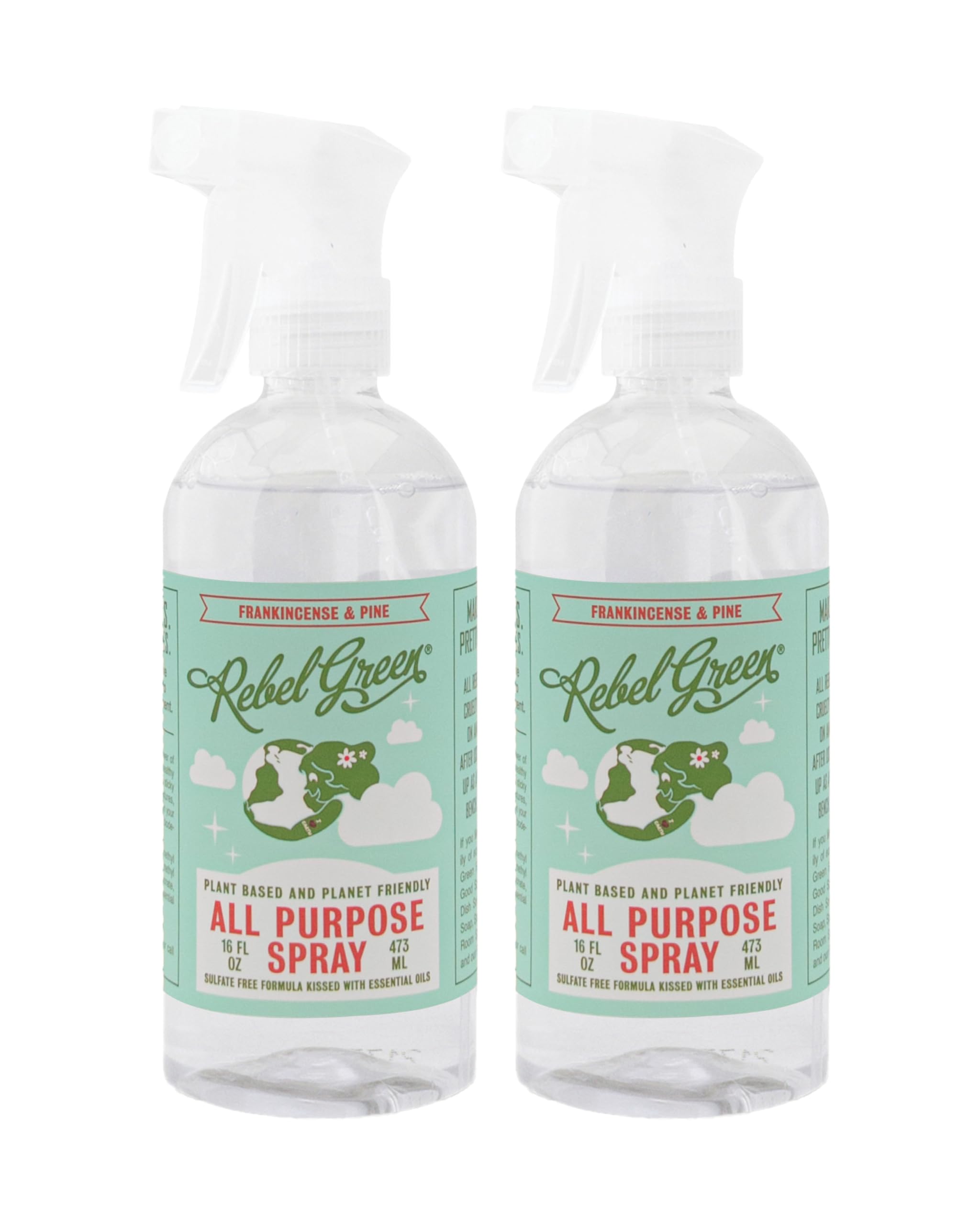 Rebel Green Natural All-Purpose Cleaning Spray