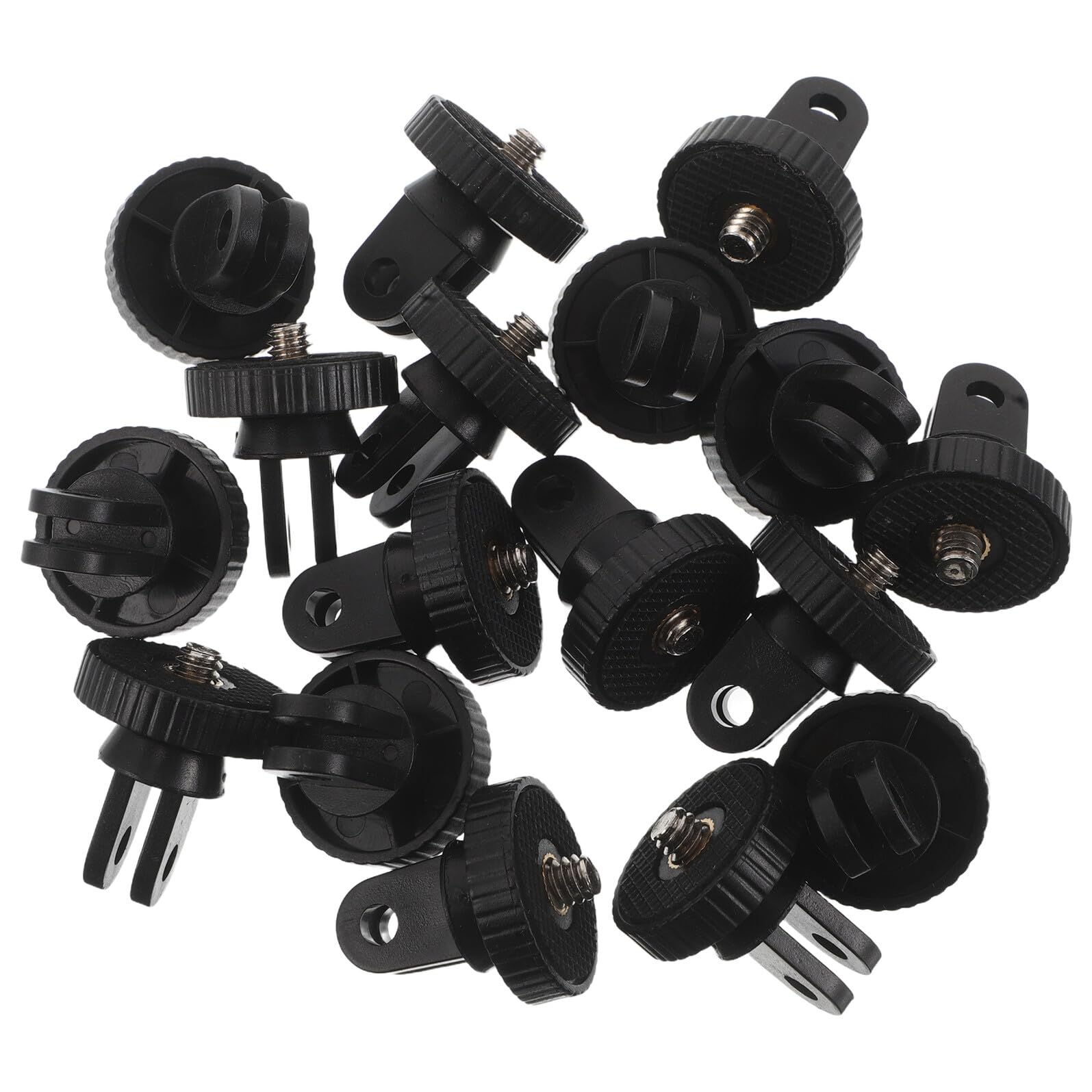Adaptador de trípode para cámara con placa de montaje y soporte de trípode para fotografía 8