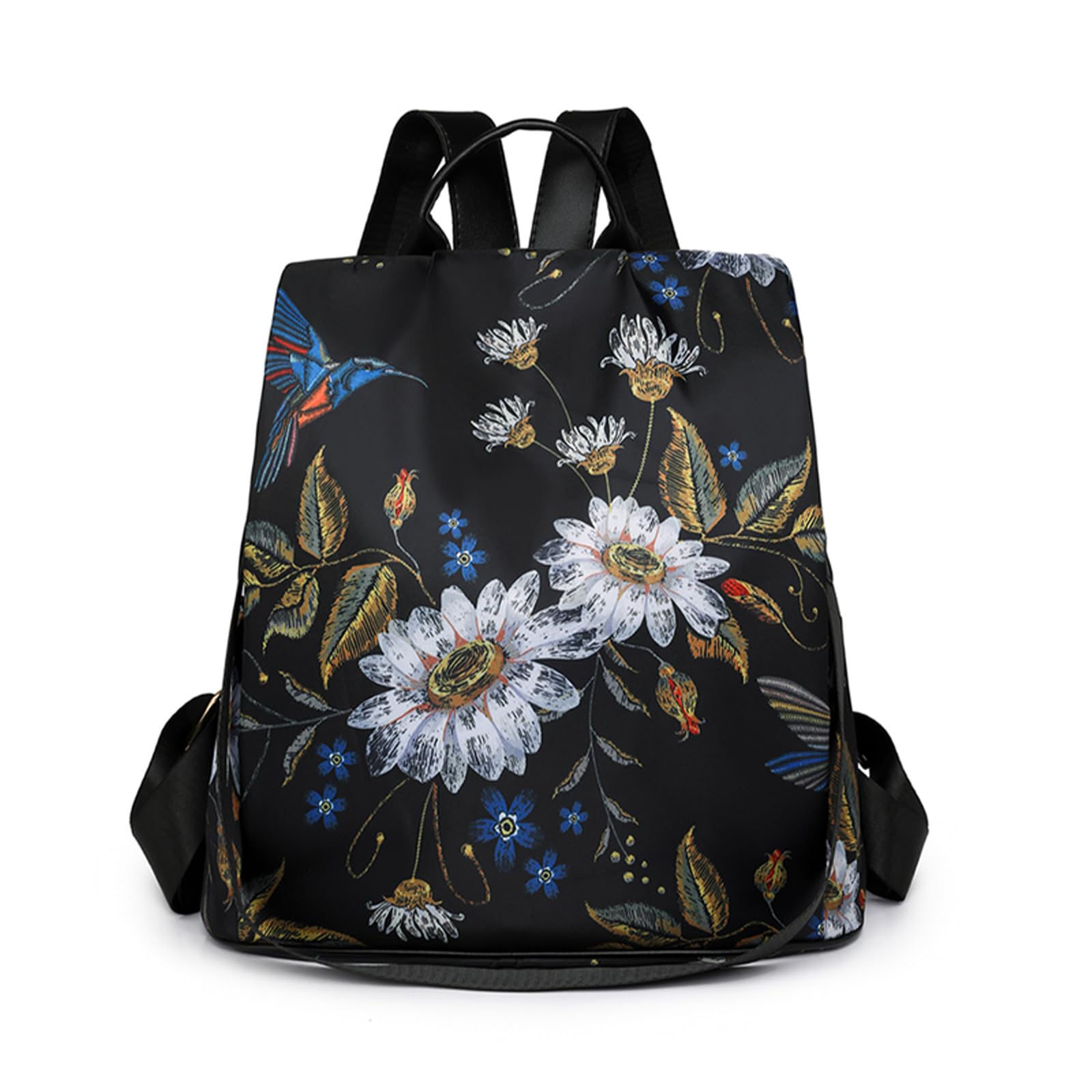 Aucuu Sac à Dos Femme Antivol, Mini Sac a Main Femme, Petit Sacs Bandoulière, DéContracté Sac de Voyage en Nylon, LéGer Sac Dos de Ville pour Voyages, Travail, Shopping, Loisirs