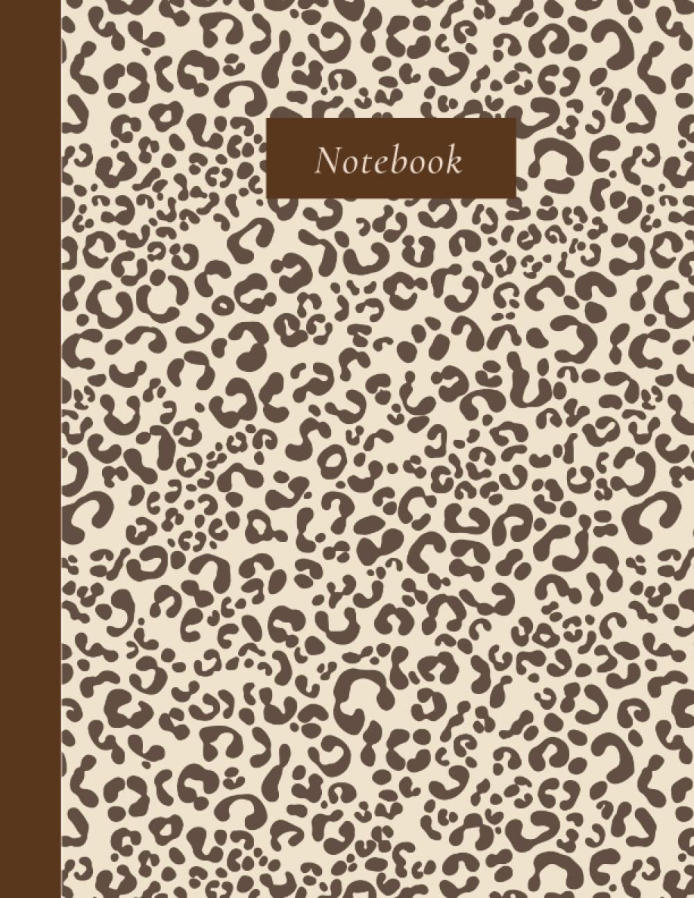 Leopard Print Composition Notebook: Classic Notebook For Leopard Print Lovers